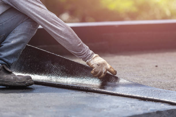 Professional Waterproofing technician working in Tyner, IN